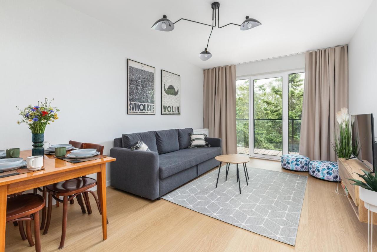 Wellness Resort Apartments Dziwnow Riverfront By Noclegi Renters 외부 사진