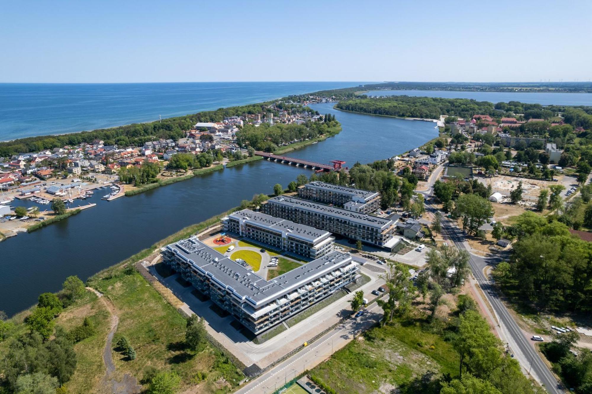 Wellness Resort Apartments Dziwnow Riverfront By Noclegi Renters 외부 사진